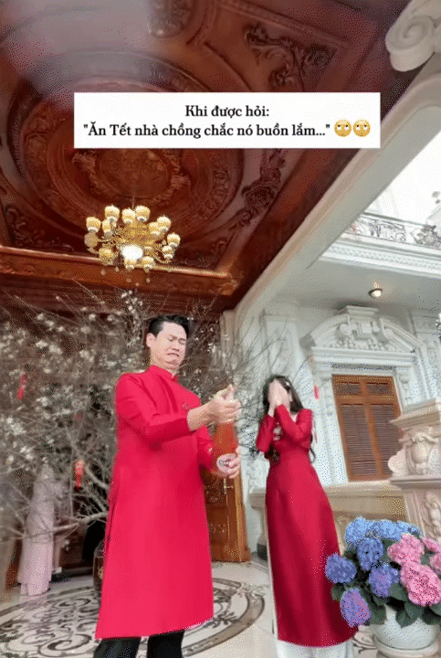 C&acirc;u trả lời chất ngầu của ph&uacute; b&agrave; H&agrave; Nội khi được hỏi "Ăn Tết nh&agrave; chồng chắc n&oacute; buồn lắm"- Ảnh 8.