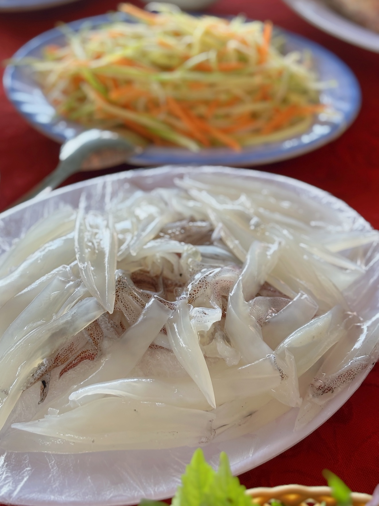 Du Xu&acirc;n dọc miền biển: Gh&eacute; Vũng &Aacute;ng ăn mực nhảy - đệ nhất gỏi của giới s&agrave;nh ăn- Ảnh 1.