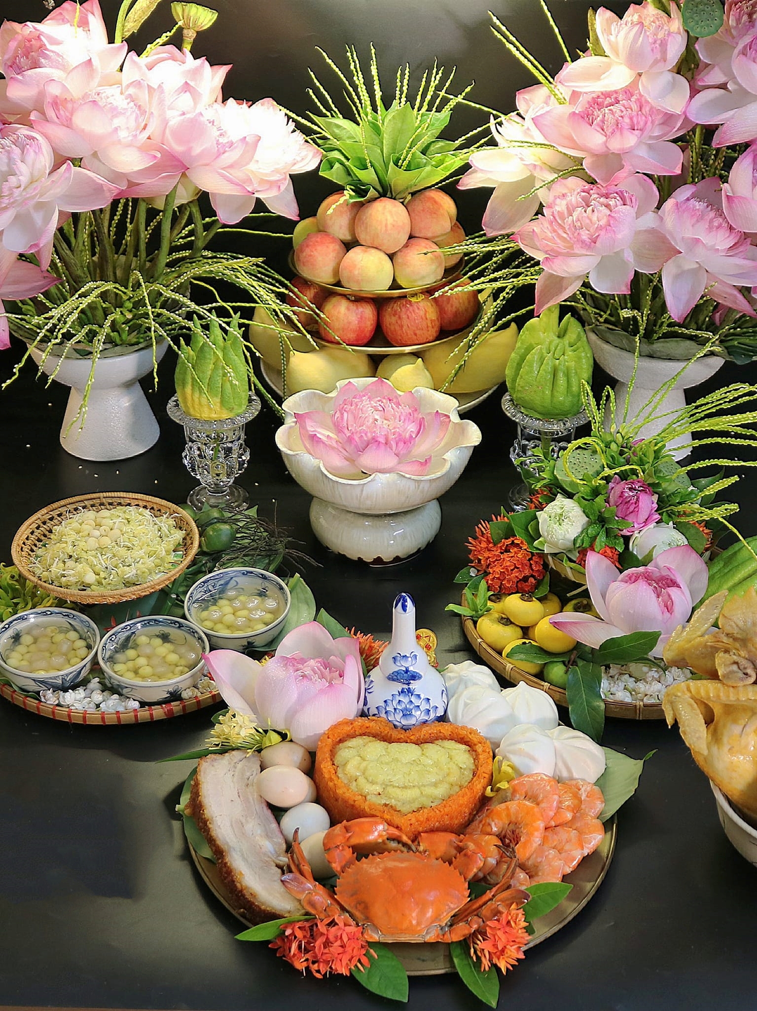 M&acirc;m c&uacute;ng v&iacute;a Thần T&agrave;i chuẩn chỉnh nhất: Chỉ cần sắm đủ những m&oacute;n n&agrave;y, cả năm l&agrave;m ăn tr&uacute;ng m&aacute;nh, lộc l&aacute; đầy nh&agrave;!- Ảnh 2.