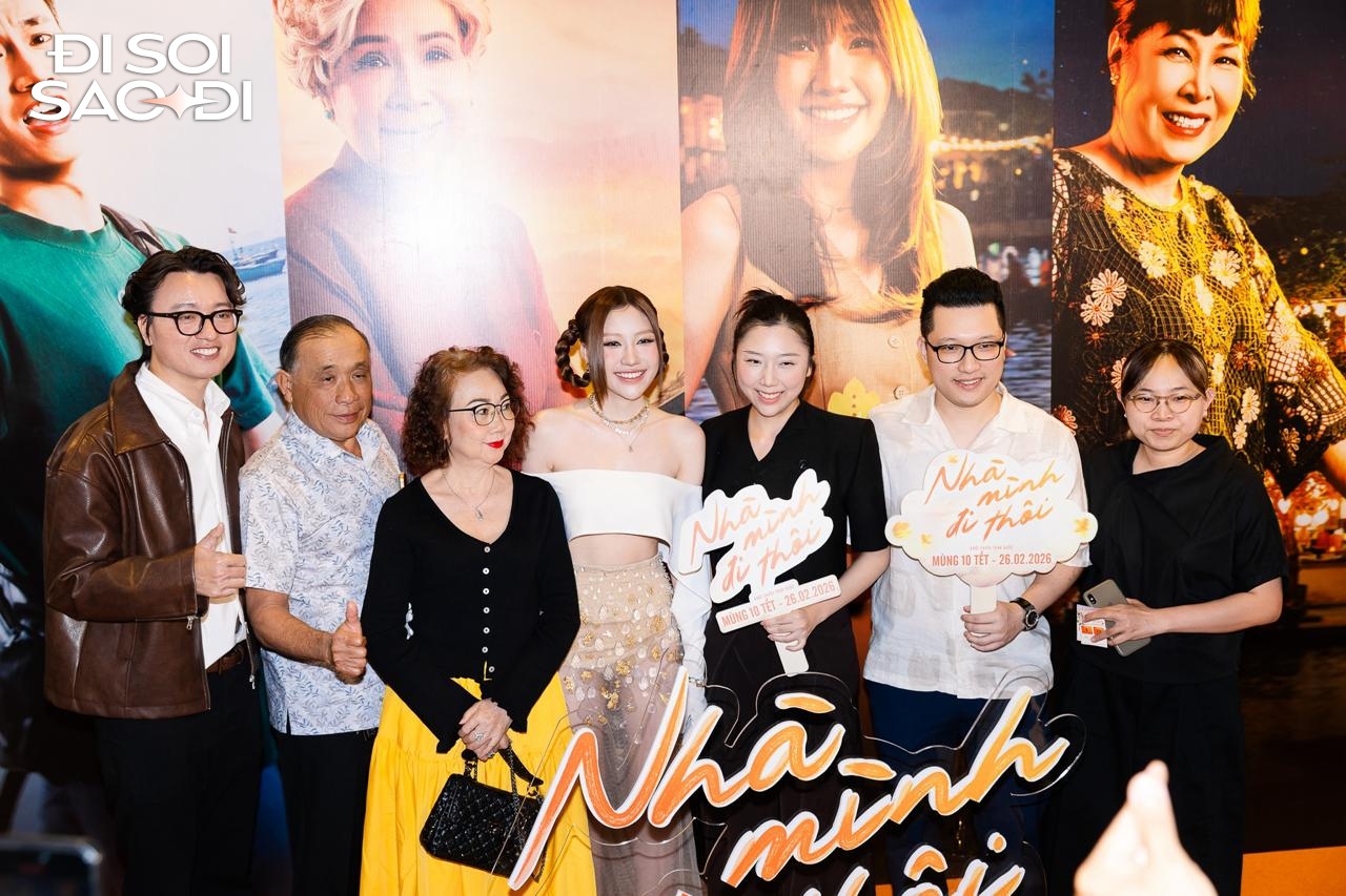 Thảm đỏ HOT nhất h&ocirc;m nay: Uyển &Acirc;n hở bạo hết nấc với v&aacute;y xuy&ecirc;n thấu, 2 mỹ nam Thỏ Ơi!! đọ visual n&eacute;t căng- Ảnh 5.