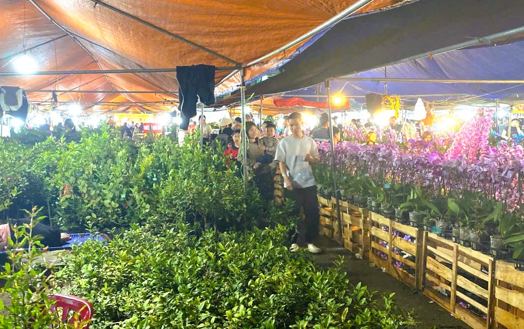 "Biển" người ùn ùn đổ về Ninh Bình đi chợ "mua may, bán rủi" lúc nửa đêm- Ảnh 9. "Biển" người ùn ùn đổ về Ninh Bình đi chợ "mua may, bán rủi" lúc nửa đêm- Ảnh 9.