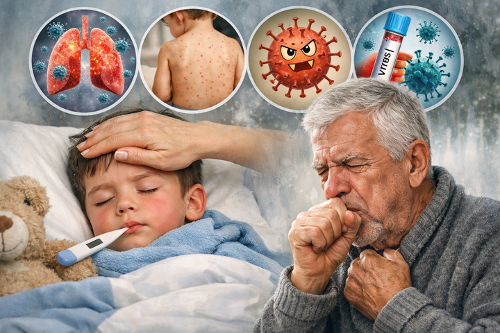 4 bệnh dễ b&ugrave;ng ph&aacute;t trong thời tiết nồm ẩm k&eacute;o d&agrave;i- Ảnh 1.