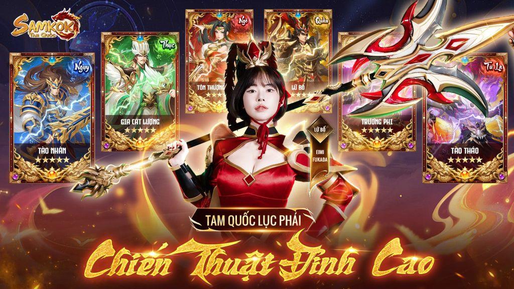 Eimi Fukada trở th&agrave;nh &ldquo;Kh&aacute;ch mời quốc tế&rdquo;, đồng h&agrave;nh truyền th&ocirc;ng c&ugrave;ng Samkok Tam Quốc &ndash; game Tam Quốc hot bậc nhất 2026- Ảnh 4.