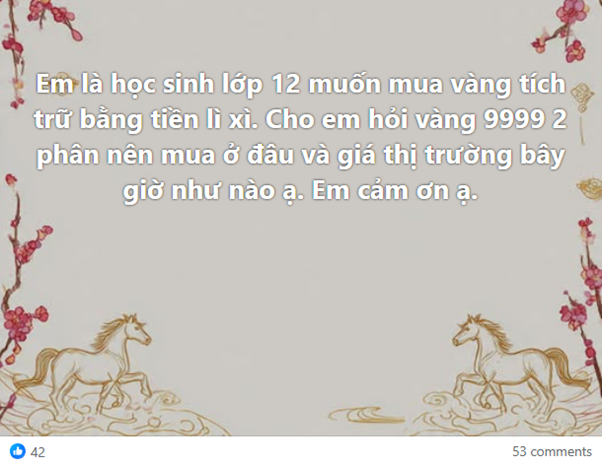 Người trẻ đi mua vàng dịp đầu năm: Không đơn giản chỉ là “xin vía Thần Tài”- Ảnh 3. Người trẻ đi mua vàng dịp đầu năm: Không đơn giản chỉ là “xin vía Thần Tài”- Ảnh 3.