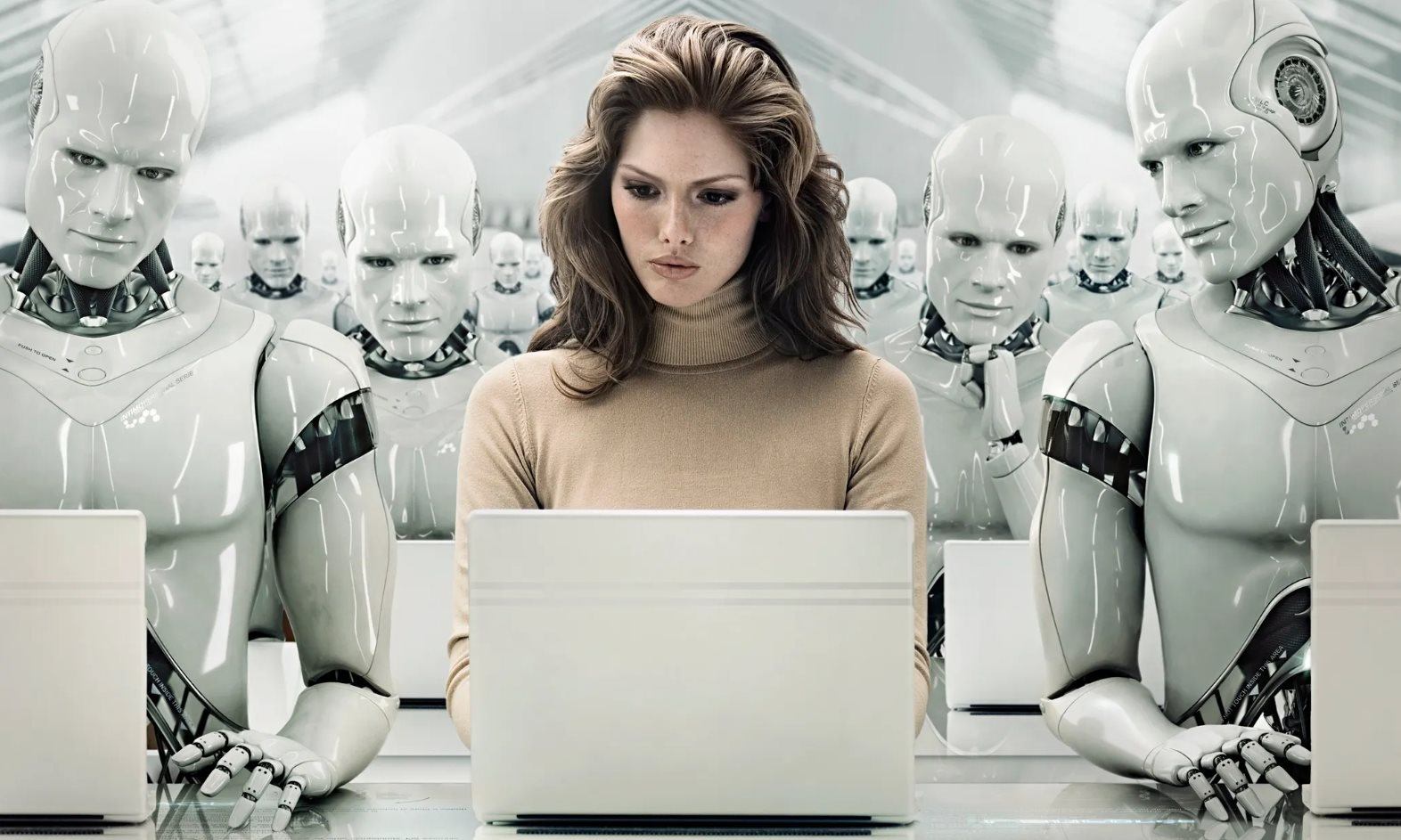 Viễn cảnh đồng nghiệp to&agrave;n robot AI đ&atilde; ở rất gần- Ảnh 1.