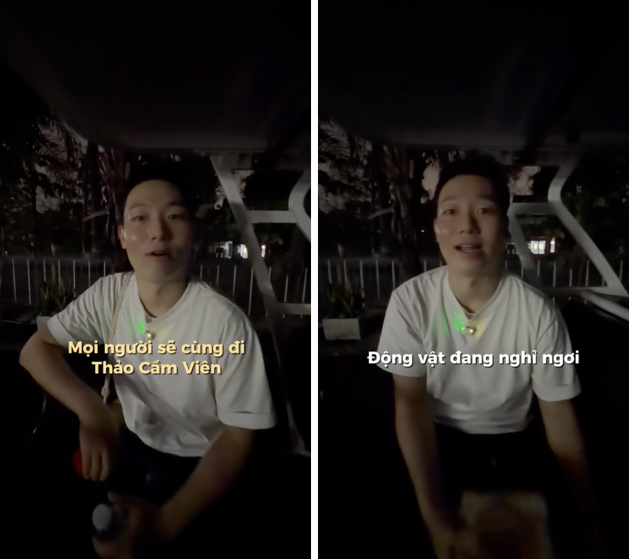 Kh&aacute;ch H&agrave;n ng&atilde; ngửa đi tour đ&ecirc;m mới biết d&agrave;n th&uacute; Thảo Cầm Vi&ecirc;n cũng bị d&iacute; KPI- Ảnh 1.