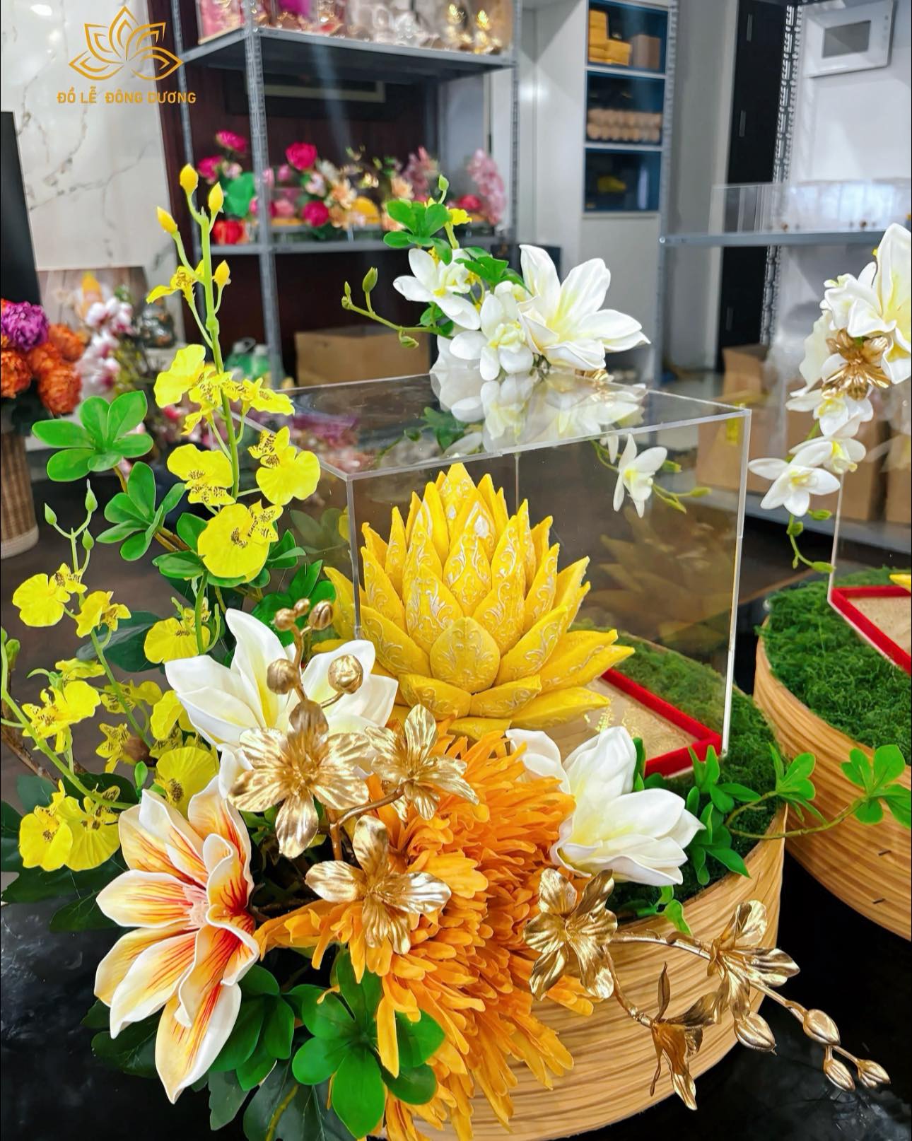 2 vật phẩm d&acirc;ng b&agrave;n thờ Rằm th&aacute;ng Gi&ecirc;ng đang "g&acirc;y sốt": Vừa sang trọng, thanh tịnh lại h&uacute;t t&agrave;i lộc vượng kh&iacute;- Ảnh 14.