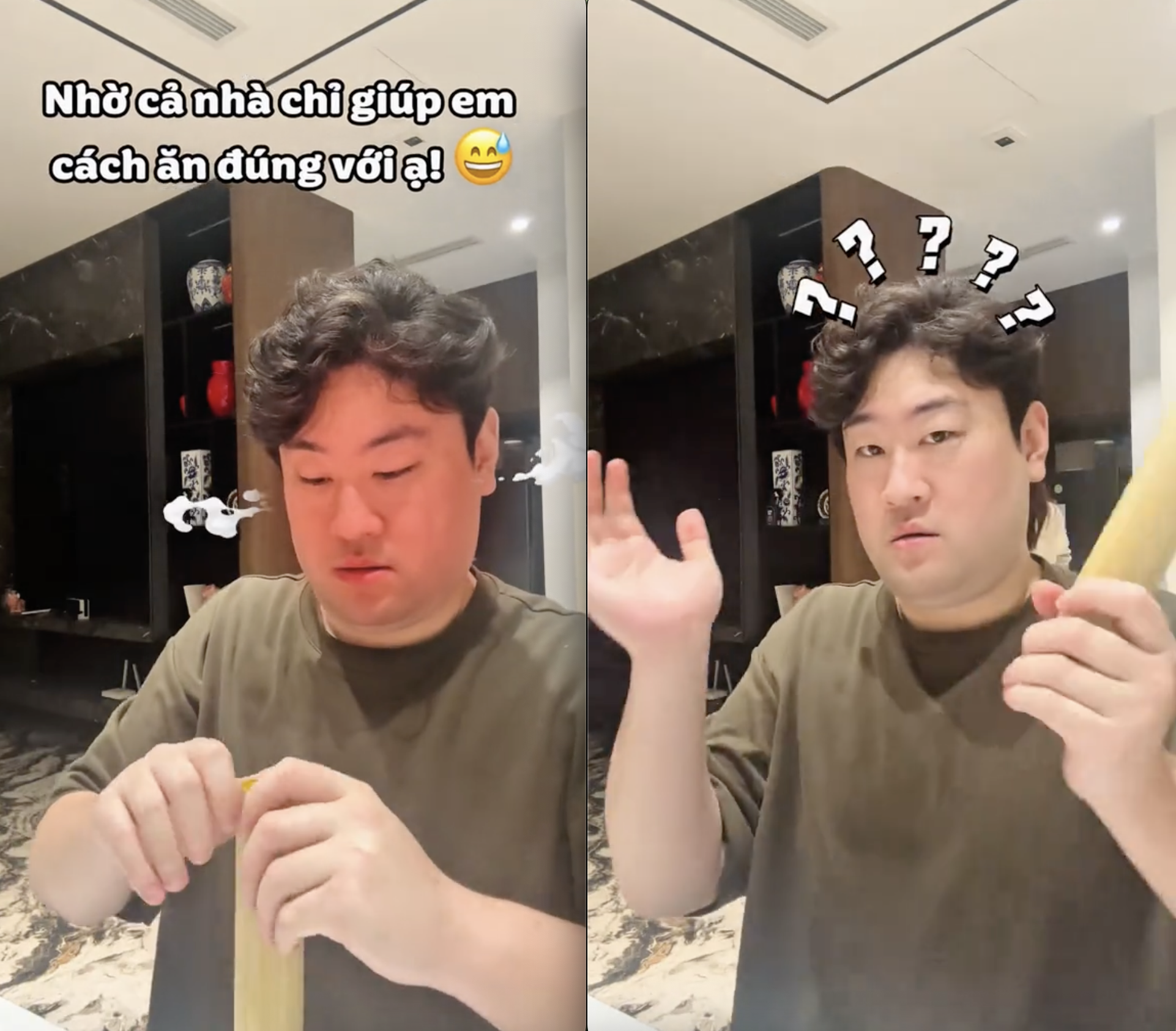 1 món cơm của Việt Nam khiến khách Hàn bất lực: "Ngon 100 điểm nhưng ăn vất vả quá"- Ảnh 2. 1 món cơm của Việt Nam khiến khách Hàn bất lực: