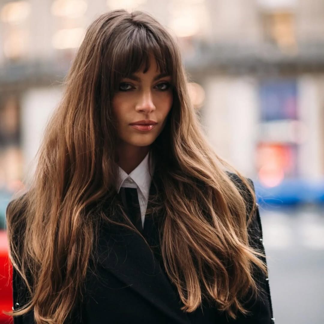 Birkin Bangs - kiểu m&aacute;i sang chảnh hot xuy&ecirc;n nhiều thập kỷ: "Hack tuổi" đỉnh cao, đến Anne Hathaway cũng kh&ocirc;ng thể ch&aacute;n- Ảnh 1.