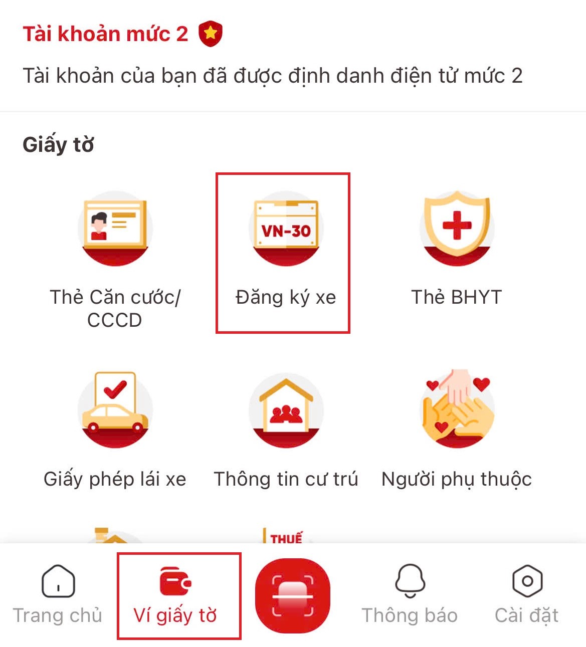 C&aacute;ch t&iacute;ch hợp đăng k&yacute; xe v&agrave;o VNeID để thay thế giấy tờ vật l&yacute; m&agrave; ai cũng n&ecirc;n l&agrave;m ngay- Ảnh 3.