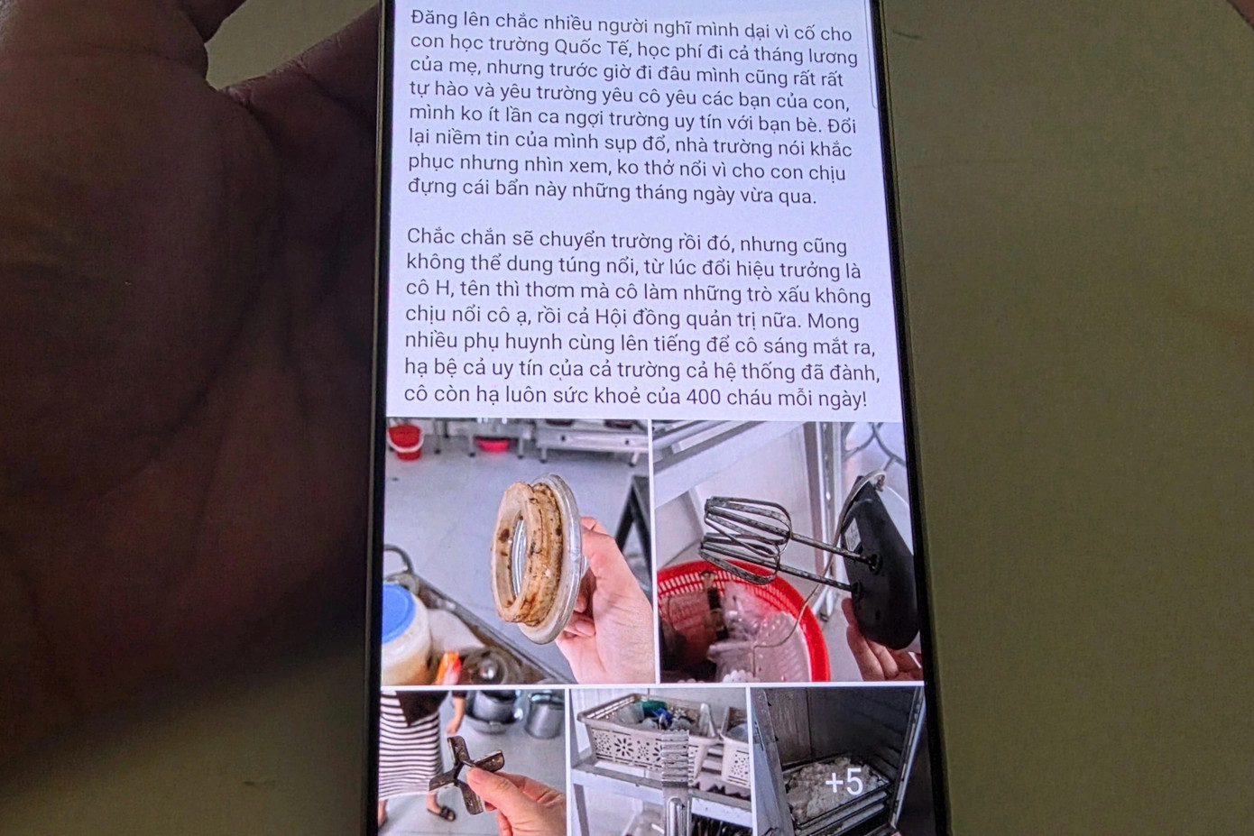 Bị chỉ ra nhiều bất cập về vệ sinh, dinh dưỡng b&aacute;n tr&uacute;, trường mầm non xin lỗi phụ huynh- Ảnh 1.