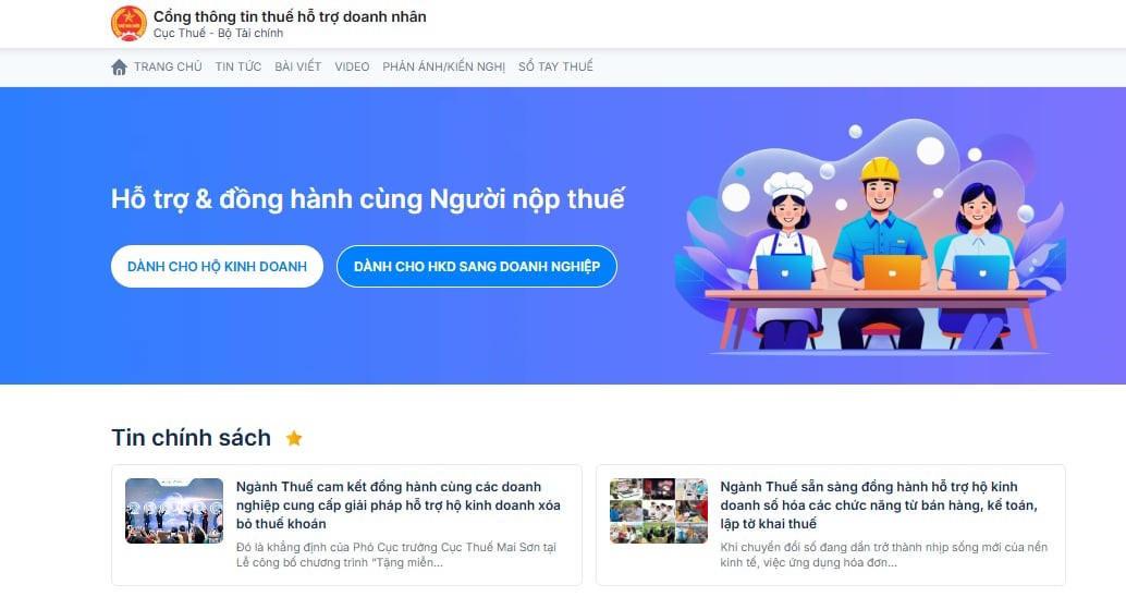 Cơ quan Thuế ph&aacute;t th&ocirc;ng b&aacute;o mới- Ảnh 4.