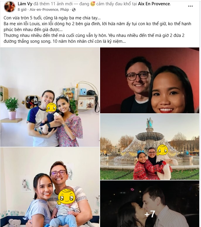 TikToker L&acirc;m Vy bất ngờ th&ocirc;ng b&aacute;o ly h&ocirc;n chồng sau 10 năm chung sống, l&yacute; do l&agrave; g&igrave;?- Ảnh 1.