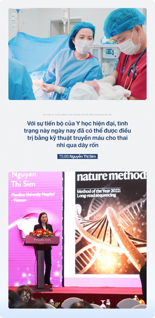 Nữ b&aacute;c sĩ chữa bệnh cho những em b&eacute; nằm trong bụng mẹ: 