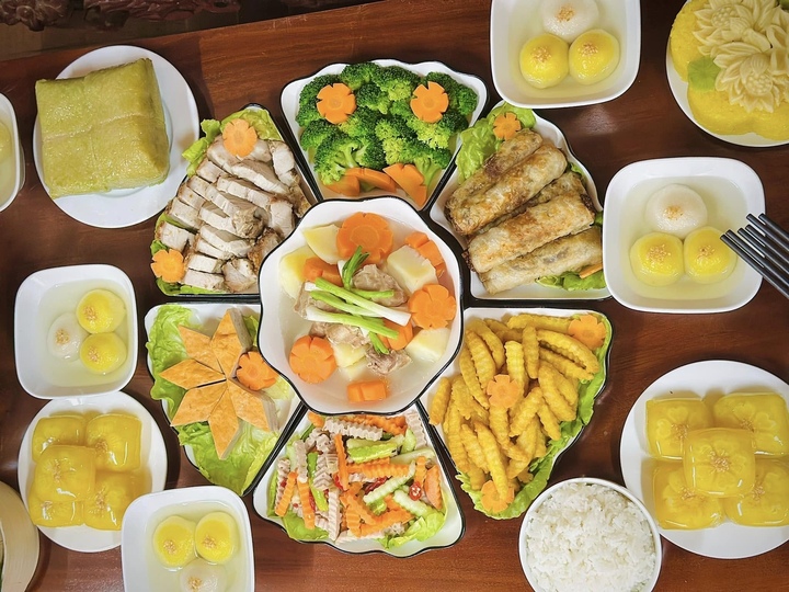 Gợi &yacute; m&acirc;m lễ c&uacute;ng rằm th&aacute;ng Gi&ecirc;ng đầy đủ, trang trọng- Ảnh 2.