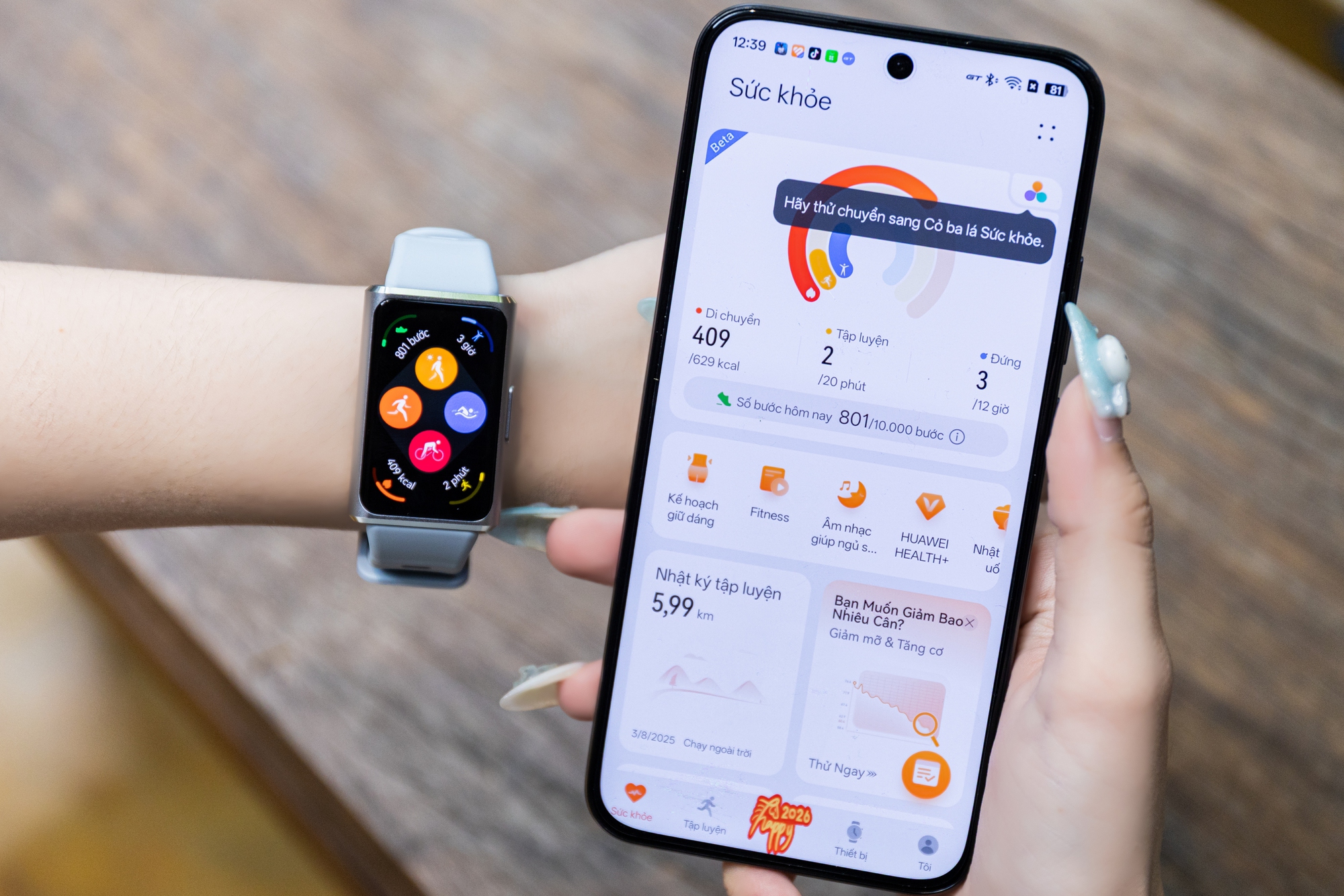 HUAWEI Band 11 Pro: V&ograve;ng tay th&ocirc;ng minh c&oacute; m&agrave;n h&igrave;nh to như smartwatch, pin &lsquo;tr&acirc;u&rsquo; đến 14 ng&agrave;y- Ảnh 9.