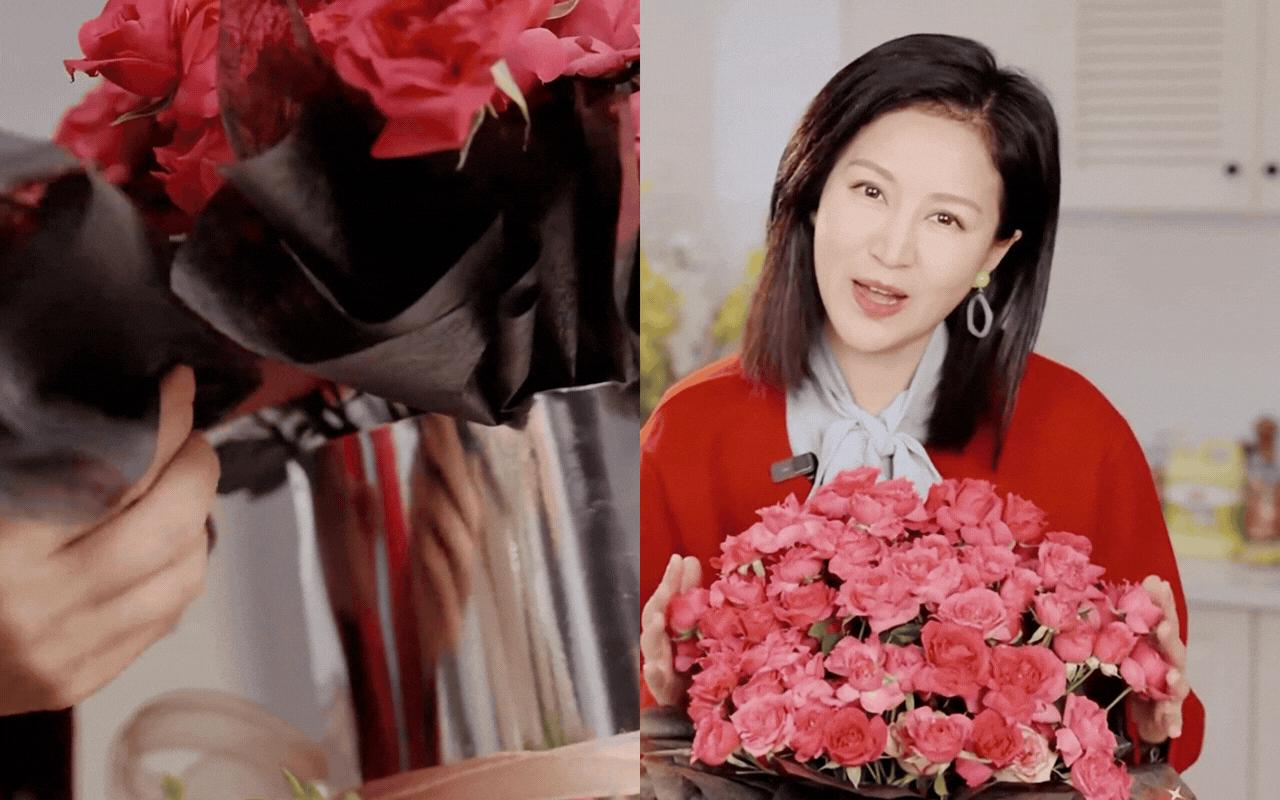 Học "chị đẹp" B&agrave;o L&ocirc;i cắm hoa hồng chơi Tết: Đẹp lạ hay "sai qu&aacute; sai" m&agrave; khiến 12 ngh&igrave;n người tranh c&atilde;i nảy lửa?- Ảnh 15.