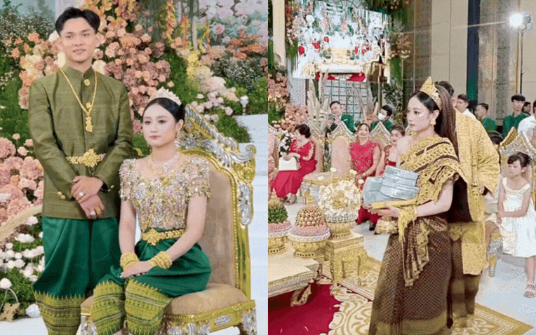 Đ&aacute;m cưới trăm tỷ của c&ocirc; d&acirc;u T&acirc;y Ninh: L&yacute; do ch&uacute; rể Campuchia gia thế khủng vẫn ở rể, c&ograve;n "l&eacute;p vế" vợ- Ảnh 1.