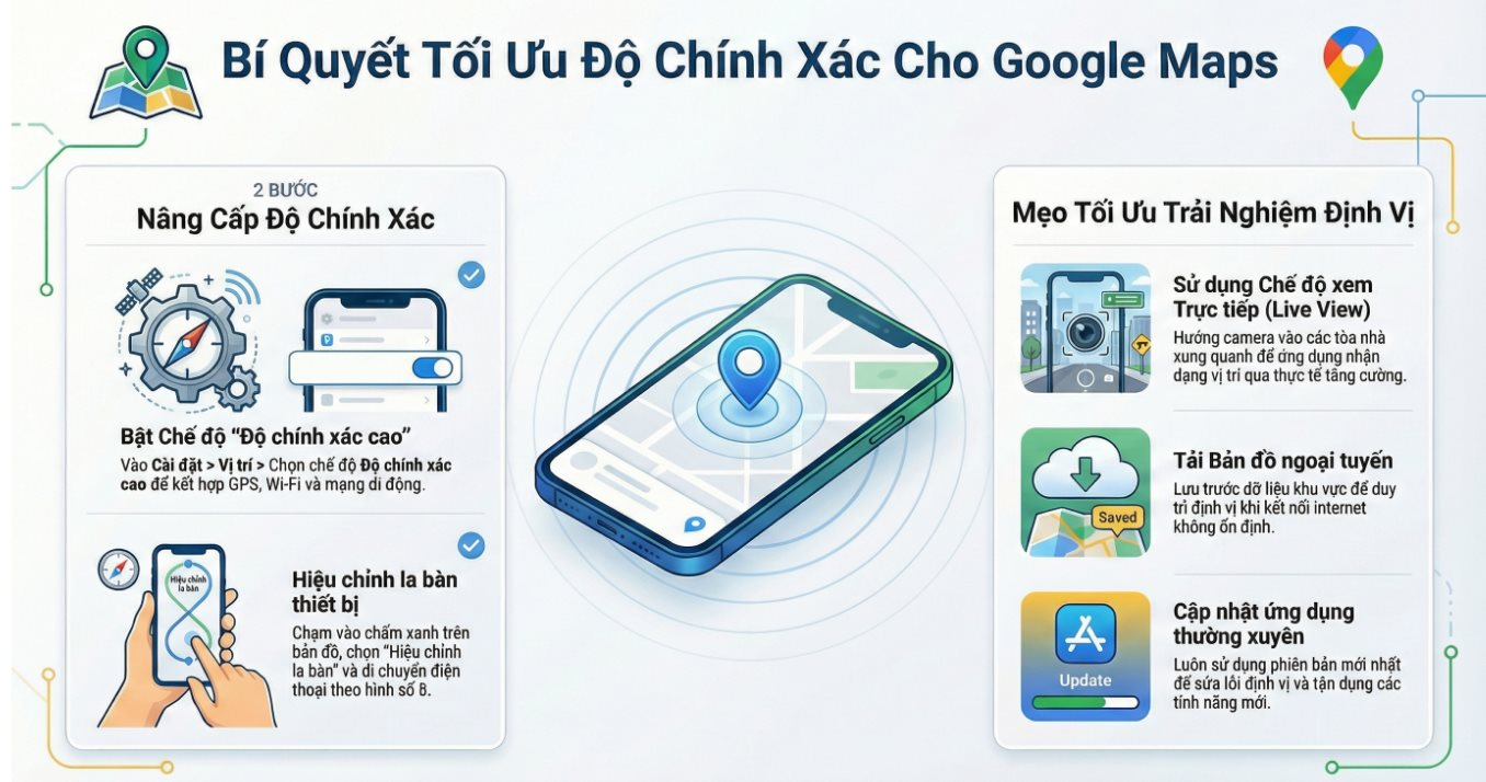 Google Maps sẽ chỉ đường chi tiết v&agrave; ch&iacute;nh x&aacute;c nhất khi bạn bật t&iacute;nh năng n&agrave;y tr&ecirc;n điện thoại- Ảnh 1.