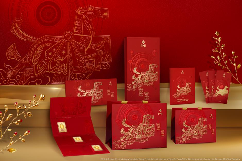 Ngựa vàng tiến bước: Khi tinh thần “Gióng” hiện diện trong thiết kế Xuân 2026 của PNJ- Ảnh 3. Ngựa vàng tiến bước: Khi tinh thần “Gióng” hiện diện trong thiết kế Xuân 2026 của PNJ- Ảnh 3.