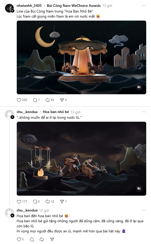 Tr&agrave;n ngập chia sẻ về Hoa Ban Nhỏ B&eacute;: Kh&oacute;c ngay khi nghe c&acirc;u đầu ti&ecirc;n, biết thương nhau từ gian nan đ&atilde; qua!- Ảnh 3.