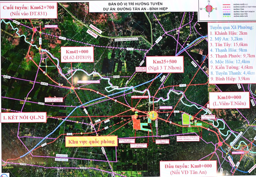 Người d&acirc;n T&acirc;y Ninh đ&oacute;n tin vui: Sắp c&oacute; tuyến đường hơn 9.000 tỷ đồng, d&agrave;i gần 63km kết nối V&agrave;nh đai 4 TP.HCM với cửa khẩu B&igrave;nh Hiệp- Ảnh 1.