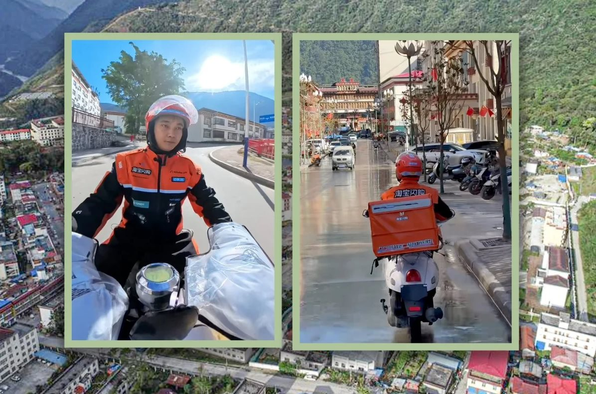 Shipper c&ocirc; đơn nhất Trung Quốc: 24 tuổi chạy 200 đơn/ng&agrave;y, một m&igrave;nh g&aacute;nh cả v&ugrave;ng viễn bi&ecirc;n, thu nhập vượt xa đồng nghiệp- Ảnh 1.