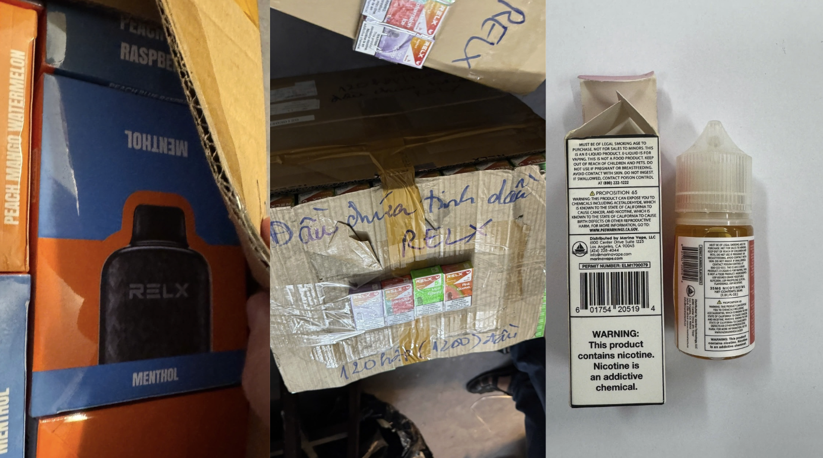 B&ecirc;n trong căn ph&ograve;ng b&iacute; mật của tr&ugrave;m đường d&acirc;y thuốc l&aacute; điện tử ở TPHCM- Ảnh 3.