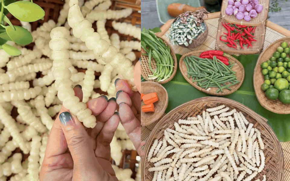 Chi nửa triệu mua rổ "s&acirc;u đất" về trộn gỏi: Tưởng m&agrave;n review kinh dị, ai ngờ th&agrave;nh phẩm khiến 200 ngh&igrave;n người phải "nuốt nước miếng"- Ảnh 3.