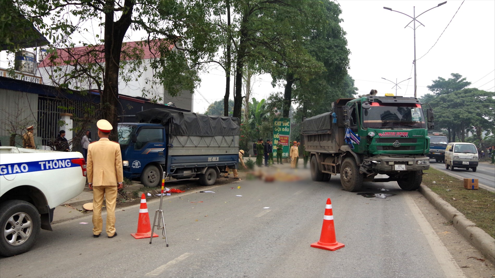 Danh t&iacute;nh t&agrave;i xế xe tải t&ocirc;ng c&aacute;n bộ CSGT hy sinh khi đang l&agrave;m nhiệm vụ- Ảnh 1.