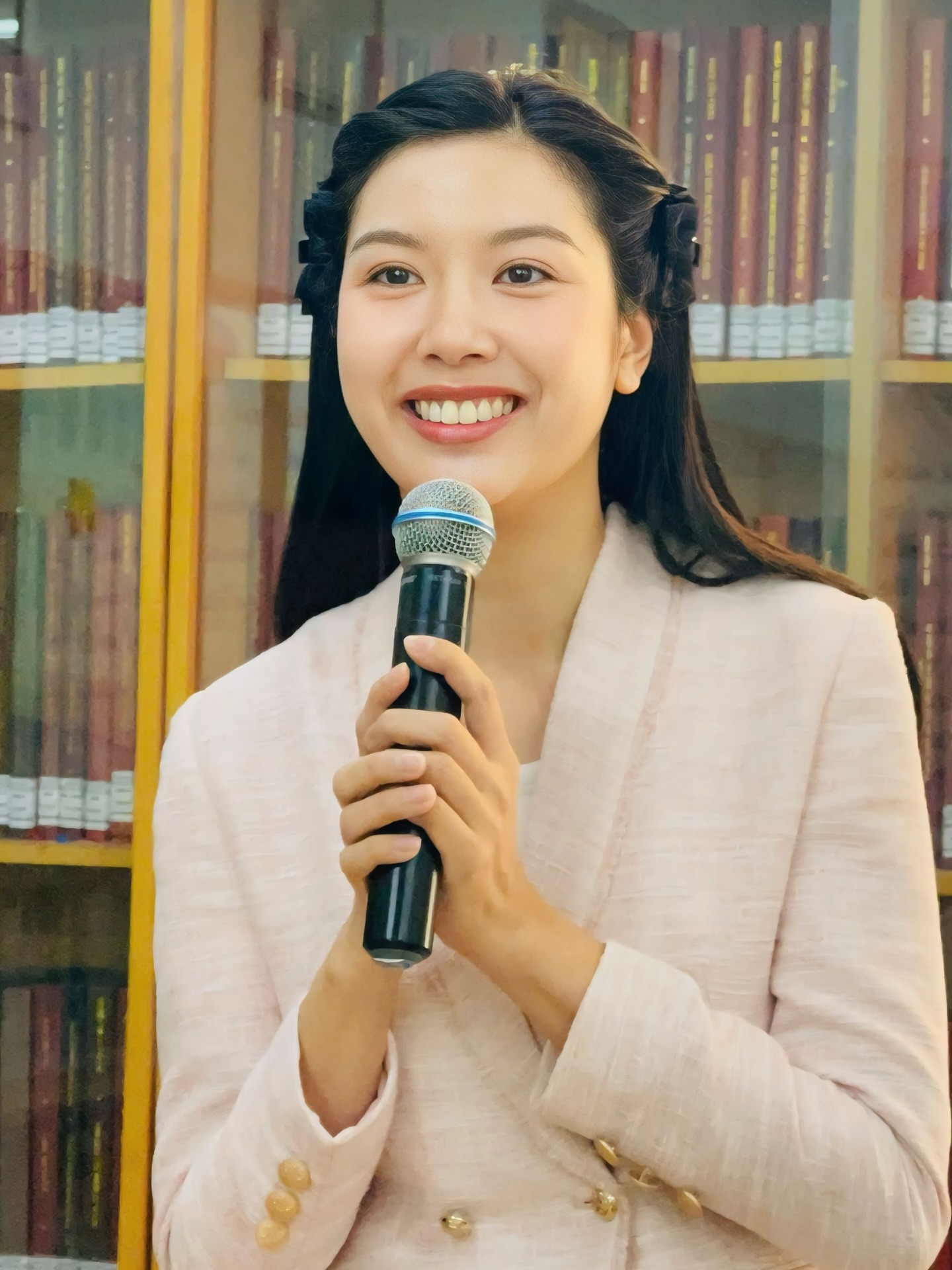 Ph&aacute;t hiện n&agrave;ng Hậu tốt nghiệp đại học ở tuổi 30 đang tiếp tục học l&ecirc;n thạc sĩ- Ảnh 3.