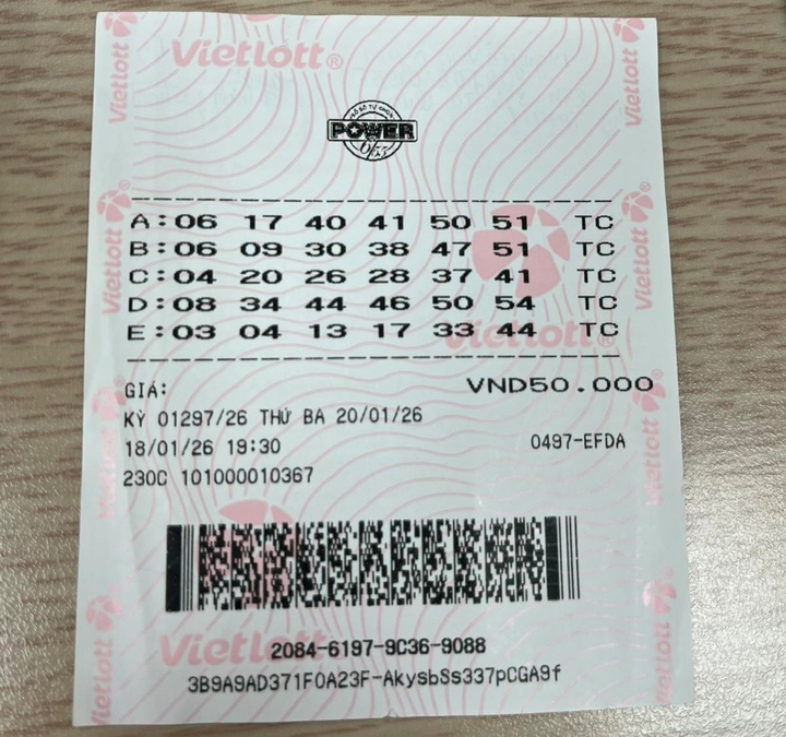 Người tr&uacute;ng độc đắc hơn 257 tỷ đồng l&agrave; doanh nh&acirc;n tại TP.HCM- Ảnh 2.