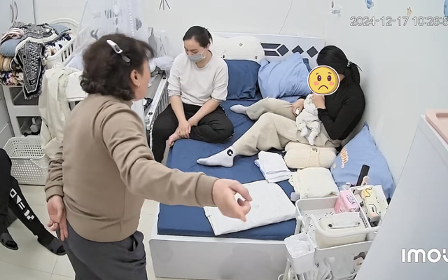 Đoạn camera sốc nhất h&ocirc;m nay: Sao trần đời lại c&oacute; người mẹ chồng thế n&agrave;y?- Ảnh 1.