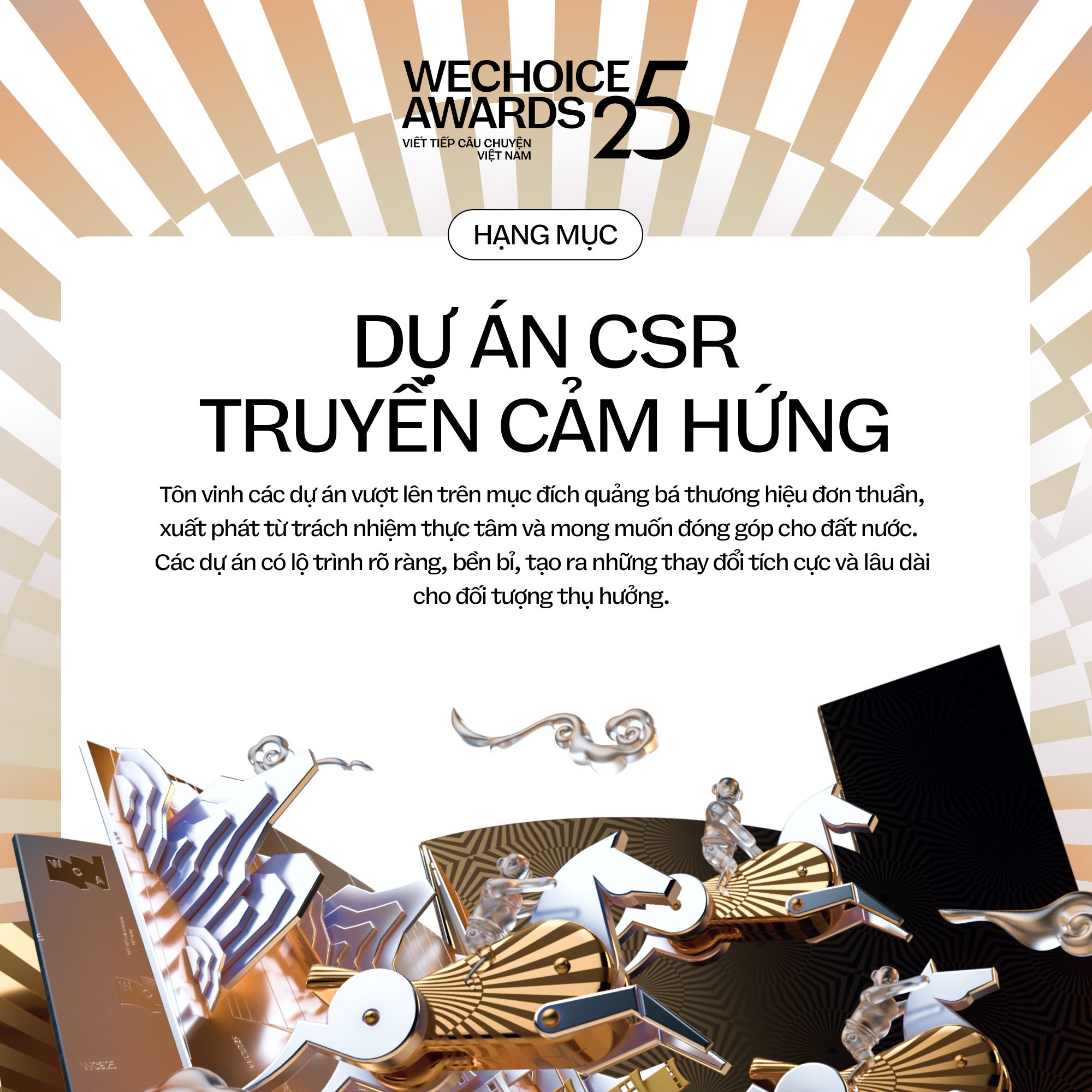 1 ng&agrave;y trước khi kết th&uacute;c đường đua Dự &aacute;n CSR Truyền cảm hứng tại WeChoice Awards 2025: Cộng đồng l&ecirc;n tiếng cho những gi&aacute; trị tử tế- Ảnh 1.
