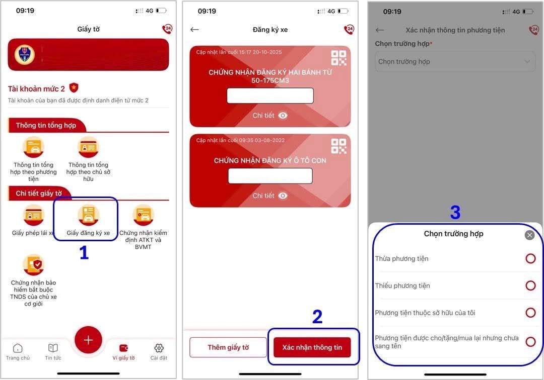 Người d&acirc;n c&oacute; xe đ&atilde; b&aacute;n, cho, tặng ch&uacute; &yacute;: Cục CSGT hướng dẫn chi tiết c&aacute;ch khai b&aacute;o tr&ecirc;n VNeTraffic- Ảnh 2.