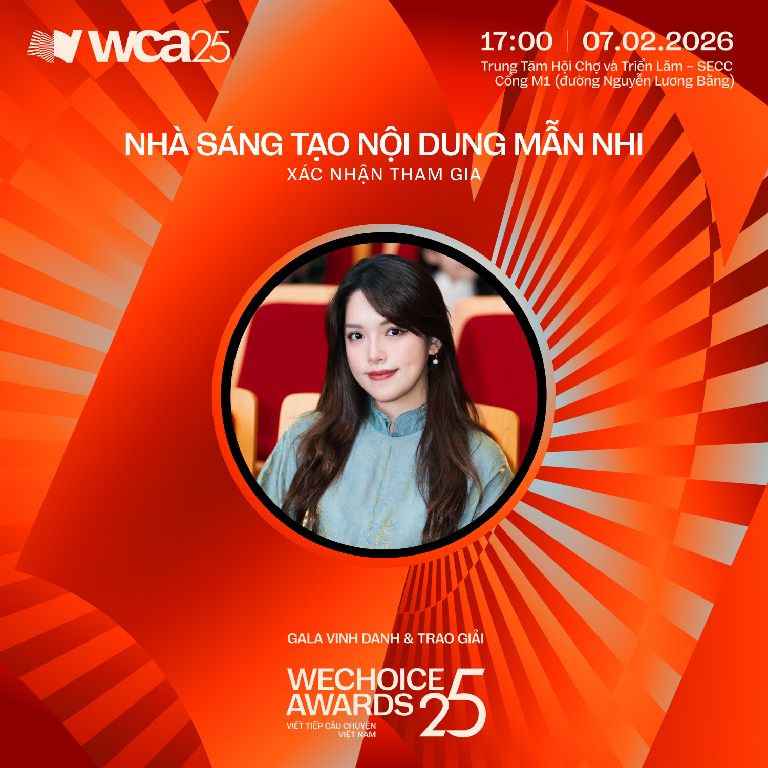 D&agrave;n trai xinh g&aacute;i đẹp x&aacute;c nhận trẩy hội Gala WeChoice Awards 2025: &ldquo;Đại hội&rdquo; visual đỉnh nhất cuối tuần n&agrave;y!- Ảnh 16.
