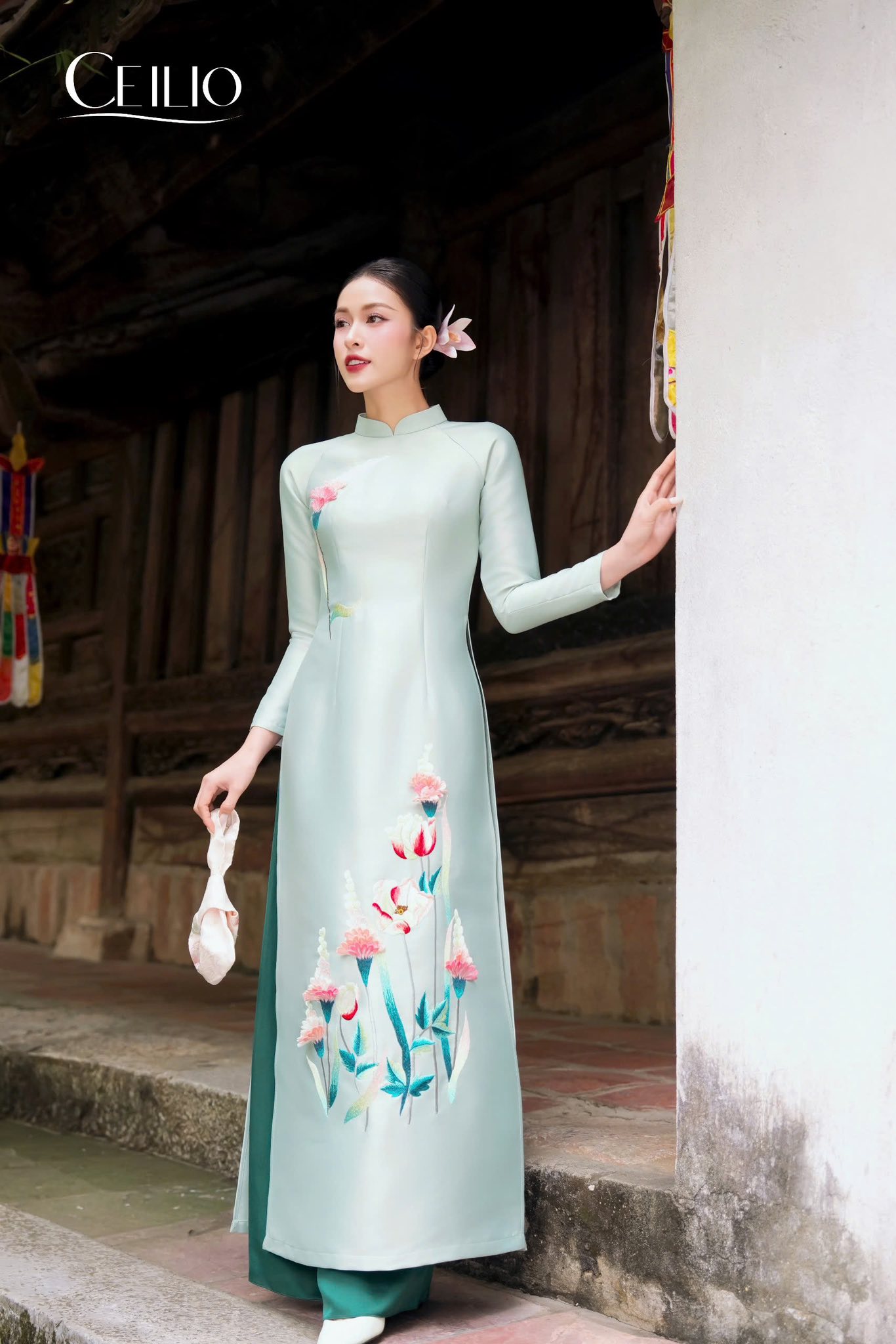 Chọn &aacute;o d&agrave;i t&ocirc;n d&aacute;ng: Lưu &yacute; then chốt để d&aacute;ng n&agrave;o mặc l&ecirc;n cũng thanh tho&aacute;t, kể cả eo to hay vai th&ocirc;- Ảnh 8.