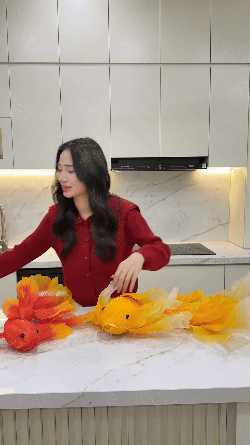 Con d&acirc;u 9X &ldquo;tất tay&rdquo; x&acirc;y lại căn bếp 10 năm tuổi cho bố mẹ chồng đ&oacute;n Tết: Cả c&otilde;i mạng &ugrave;a khen nức nở- Ảnh 11.