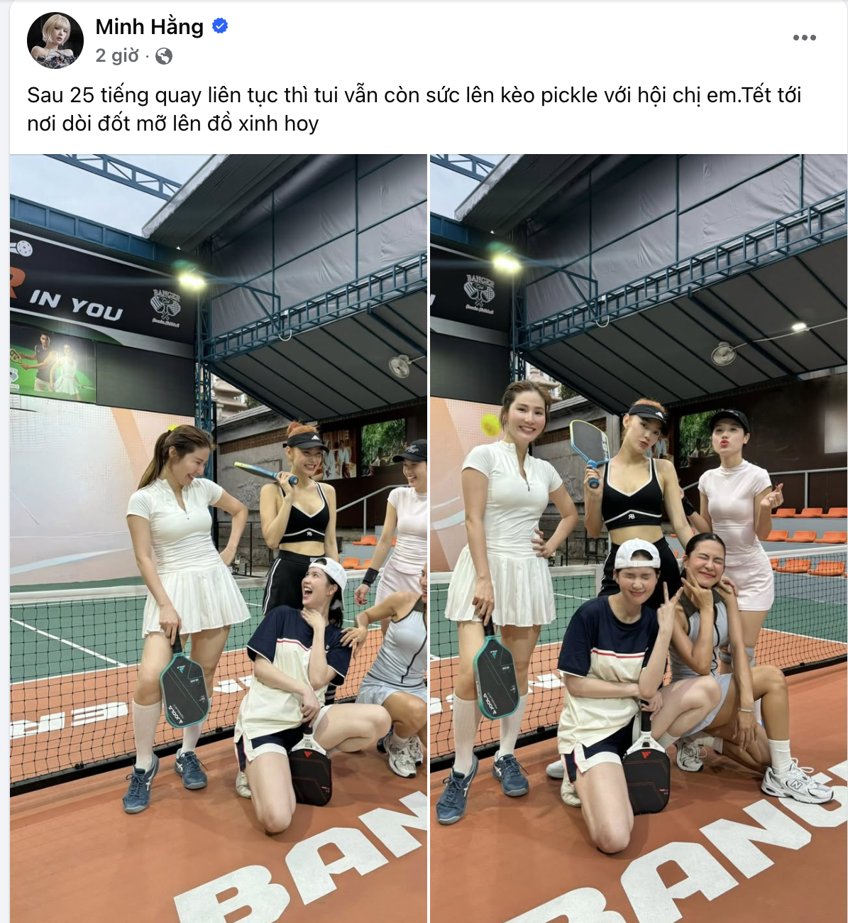 Minh Hằng khoe visual trắng ph&aacute;t s&aacute;ng, 