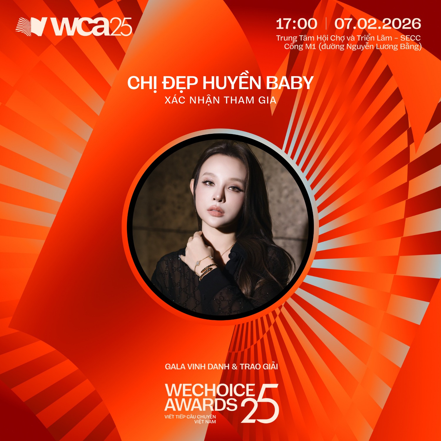 H&ograve;a Minzy, Văn Mai Hương c&ugrave;ng d&agrave;n Chị đẹp, t&acirc;n binh x&aacute;c nhận đổ bộ WeChoice Awards 2025: Thảm đỏ hứa hẹn 
