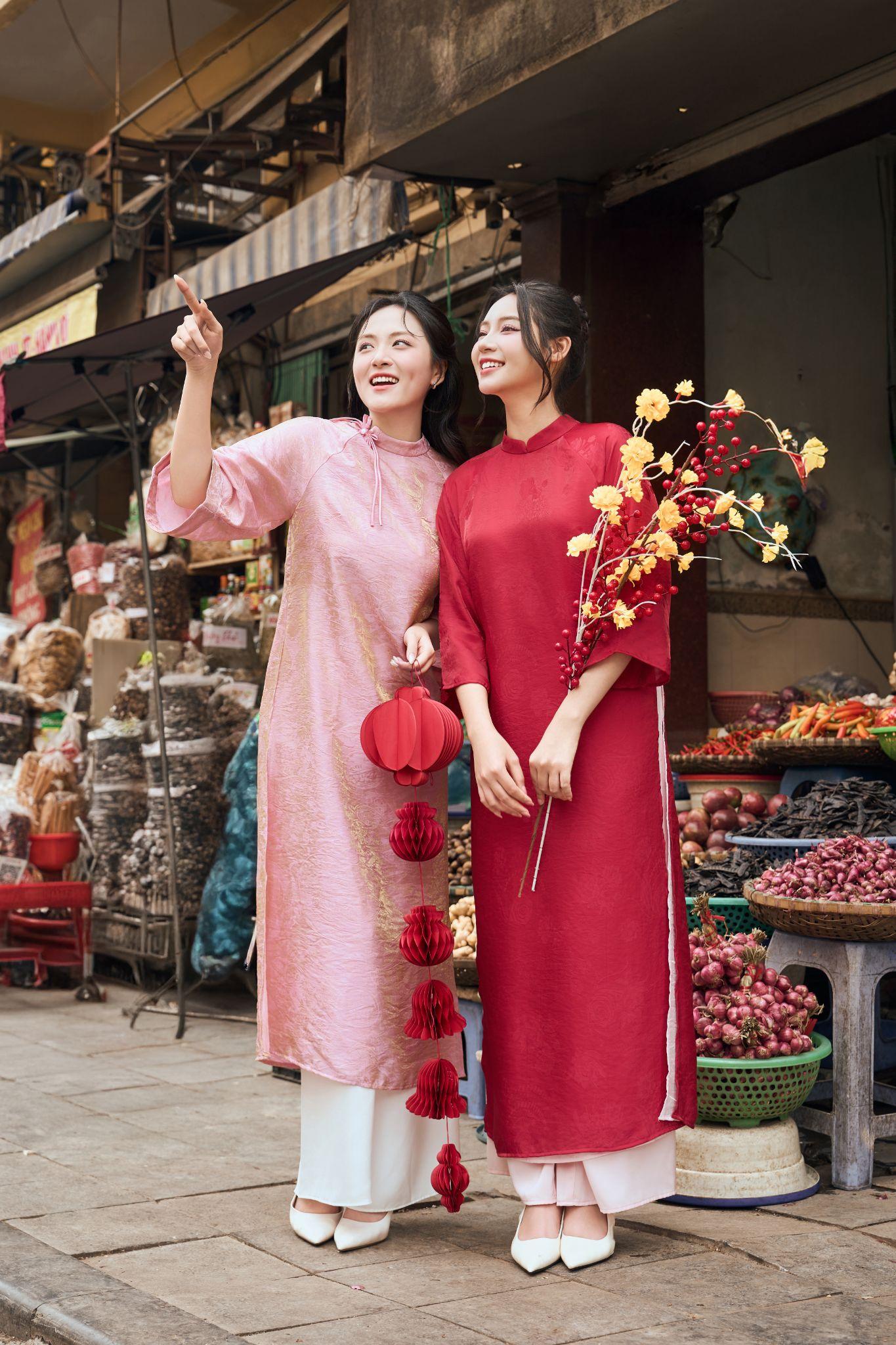 BST Áo dài 'Sắc Việt Xuân An' của Cardina: Tìm về sự an yên trong tà áo Tết 2026- Ảnh 2.