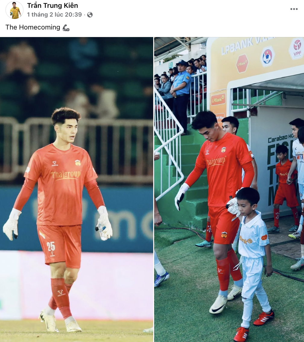 Thủ m&ocirc;n hotboy Trần Trung Ki&ecirc;n khoe visual n&eacute;t căng, lấy lại phong độ &ldquo;nam thần&rdquo; sau khi sụt 7kg- Ảnh 4.