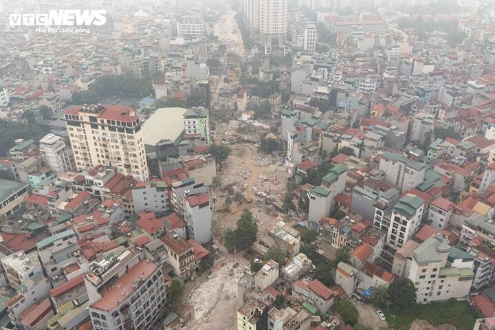 To&agrave;n cảnh 2 đoạn v&agrave;nh đai 2,5 ở H&agrave; Nội đang tăng tốc giải ph&oacute;ng mặt bằng- Ảnh 2.