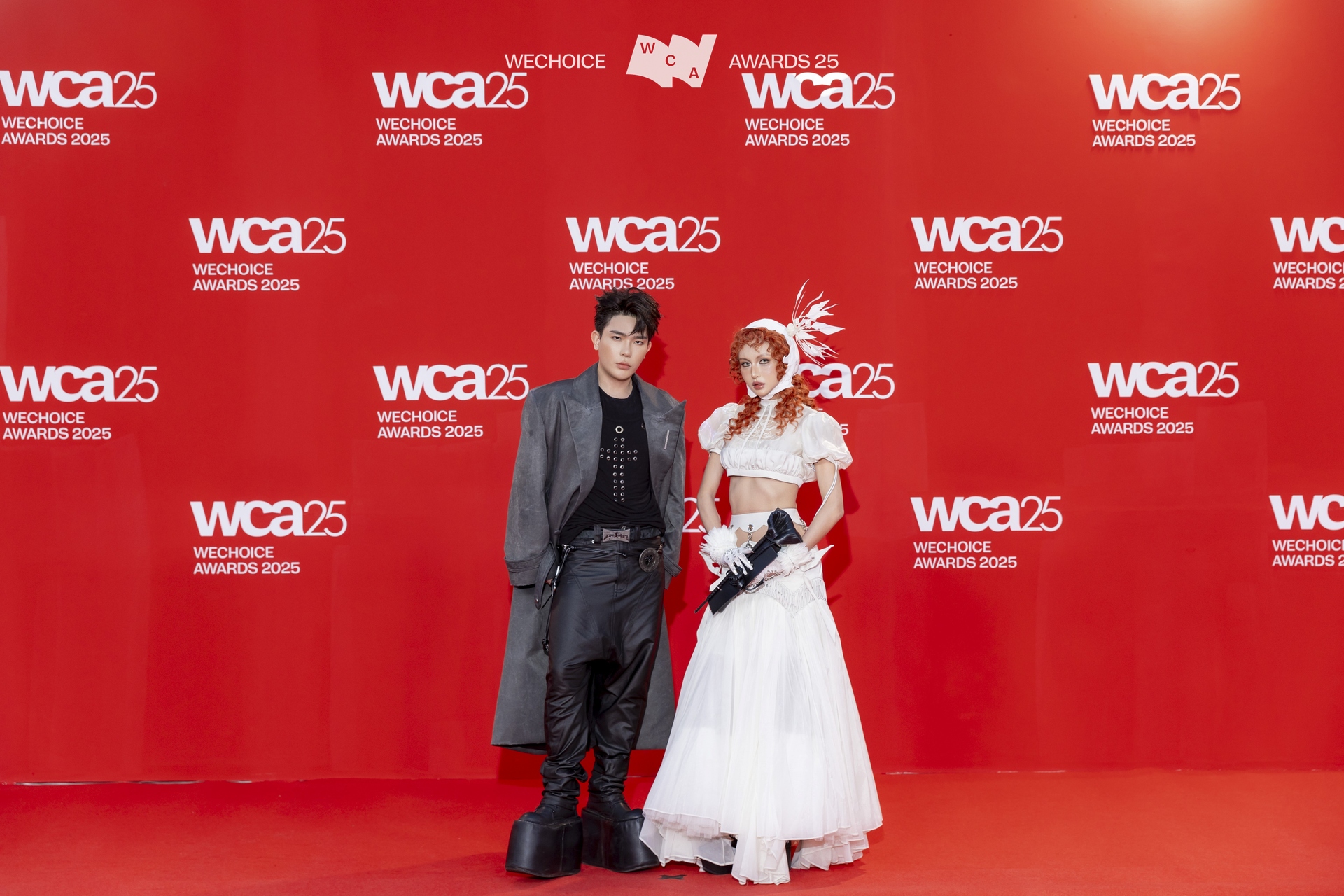 Loạt visual b&ugrave;ng nổ của d&agrave;n trai xinh, g&aacute;i đẹp tr&ecirc;n thảm đỏ WeChoice Awards 2025!- Ảnh 13.