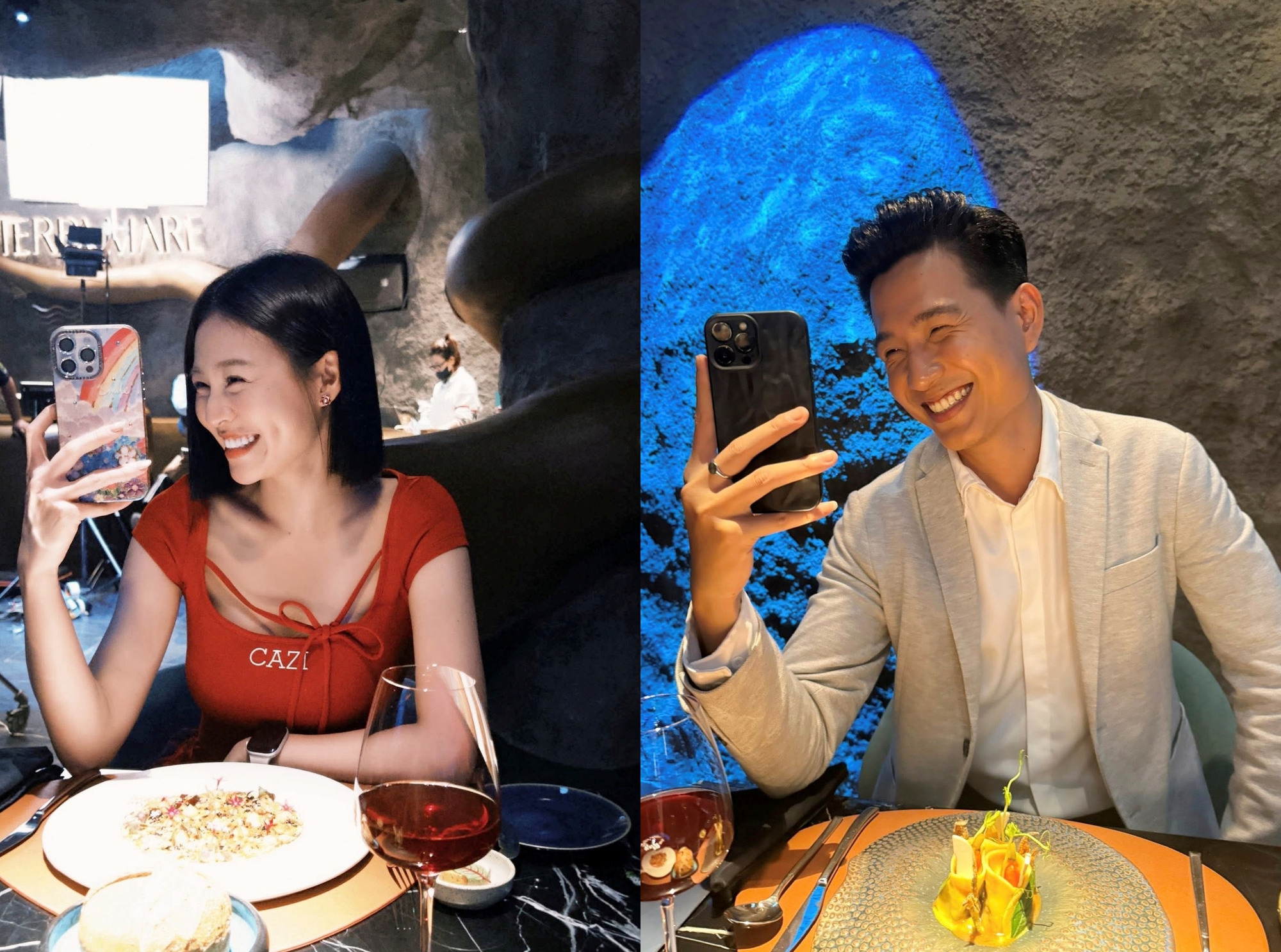 Bắt gặp cặp đ&ocirc;i cực phẩm visual ngầm c&ocirc;ng khai tại WeChoice Awards 2025, nhan sắc trời sinh 1 cặp đố t&igrave;m được điểm ch&ecirc;- Ảnh 4.