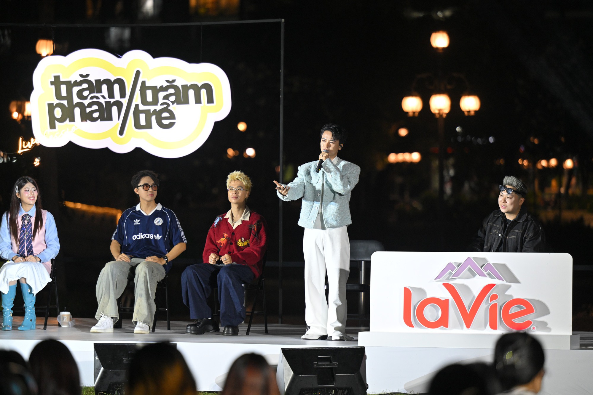 Đại sứ Ch&uacute;t Y&ecirc;n B&ugrave;i C&ocirc;ng Nam c&ugrave;ng c&aacute;c giọng ca Gen Z cực hot mang &ldquo;Ch&uacute;t Y&ecirc;n&rdquo; đến Thế hệ Trăm Phần Trăm Trẻ- Ảnh 6.