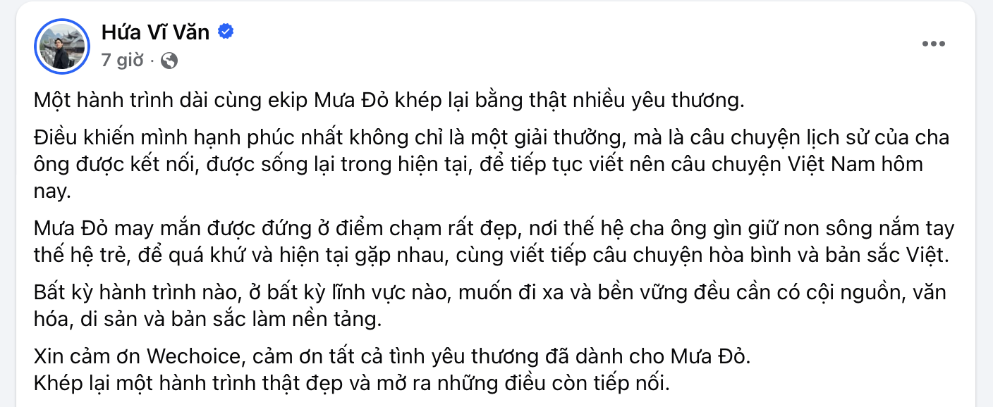 MXH ngập chia sẻ d&agrave;n sao Việt sau gala WeChoice Awards: Cảm x&uacute;c, &yacute; nghĩa, vỡ o&agrave; v&agrave; hơn thế nữa!- Ảnh 7.