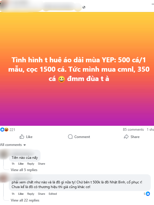 Year End Party v&agrave; c&uacute; sốc thu&ecirc; &aacute;o d&agrave;i: Tiền thu&ecirc; 500k nhưng đặt cọc 1,5 triệu- Ảnh 1.