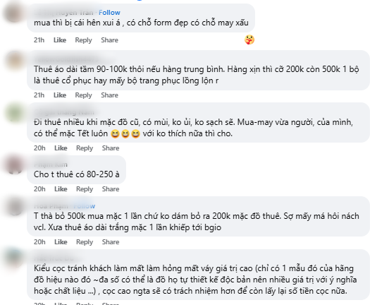 Year End Party v&agrave; c&uacute; sốc thu&ecirc; &aacute;o d&agrave;i: Tiền thu&ecirc; 500k nhưng đặt cọc 1,5 triệu- Ảnh 2.