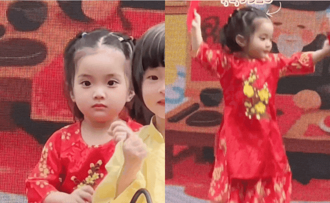 Không thể rời mắt khỏi Lisa nhà Khánh Thi-Phan Hiển lần đầu diễn sân khấu, xinh yêu quá mức, khí chất chuẩn 